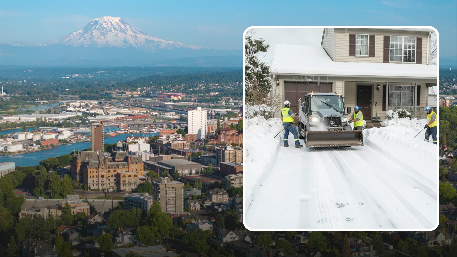 Shared Driveway Snow Removal in Tacoma, Pierce County, WA - We clear shared driveways fairly and completely so every household along them keeps reliable winter access.
