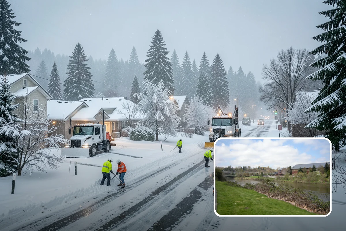 Shared Driveway Snow Removal in Tukwila, King County, WA - Clears the entire shared run as a single job