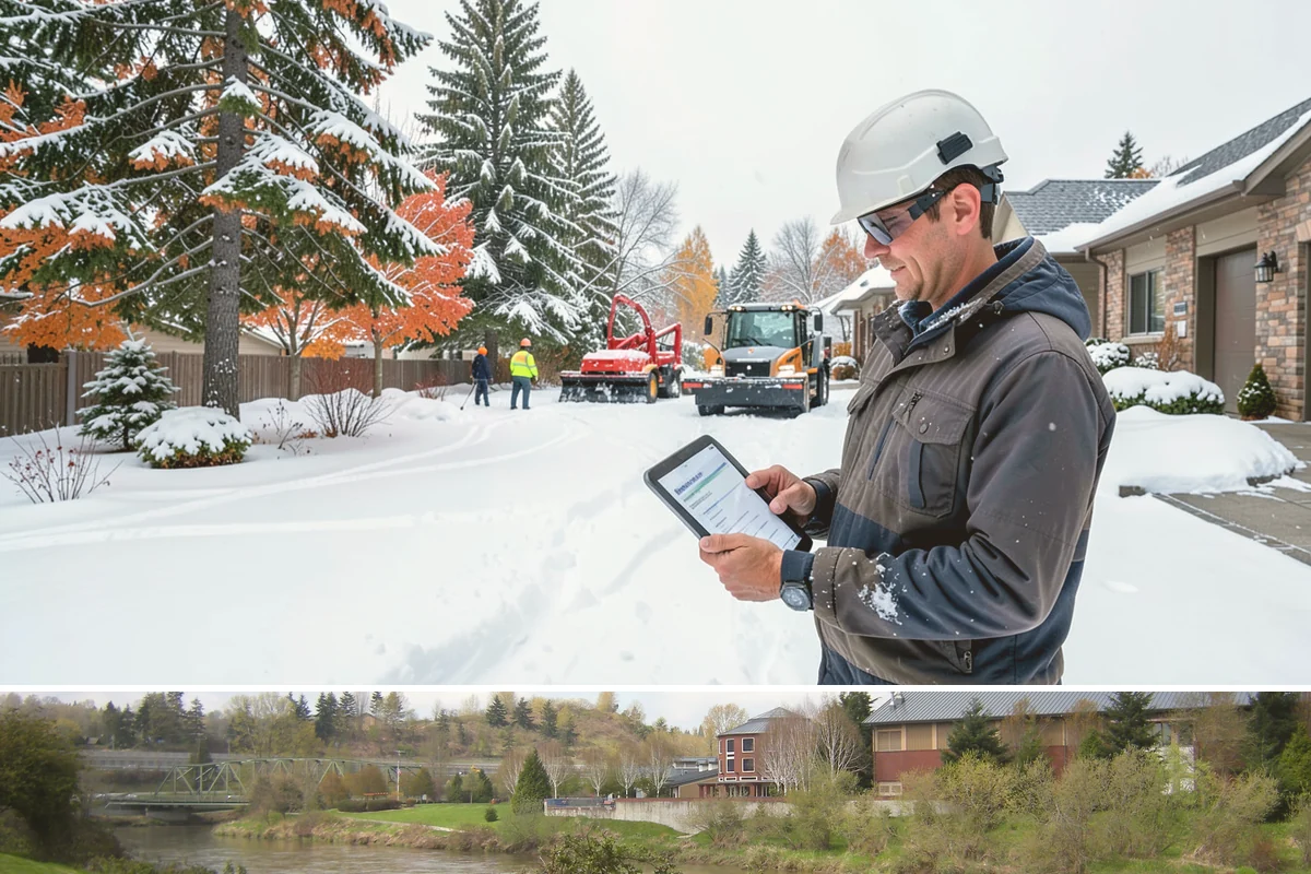 Shared Driveway Snow Removal in Tukwila, King County, WA - Shared drives need prompt, coordinated clearing with each snowfall and treatment through the freeze-thaw days that follow.