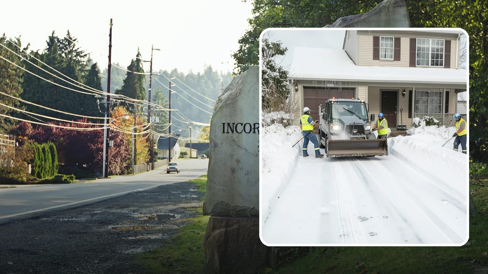 Shared Driveway Snow Removal in Wilkeson, Pierce County, WA - We clear shared driveways fairly and completely so every household along them keeps reliable winter access.