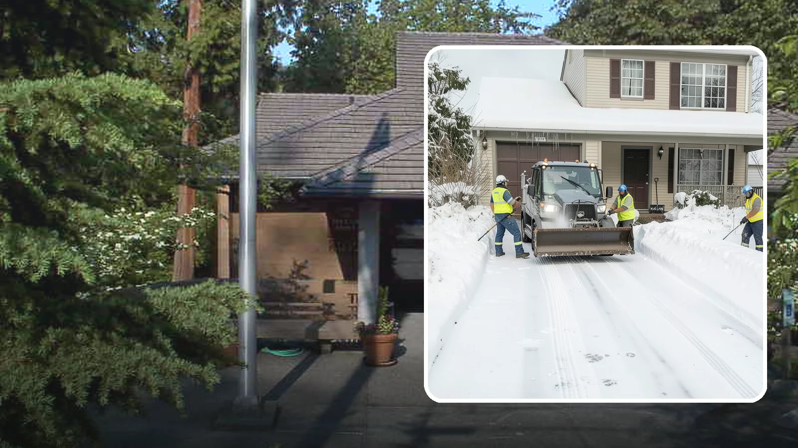 Shared Driveway Snow Removal in Yarrow Point, King County, WA - We clear shared driveways fairly and completely so every household along them keeps reliable winter access.