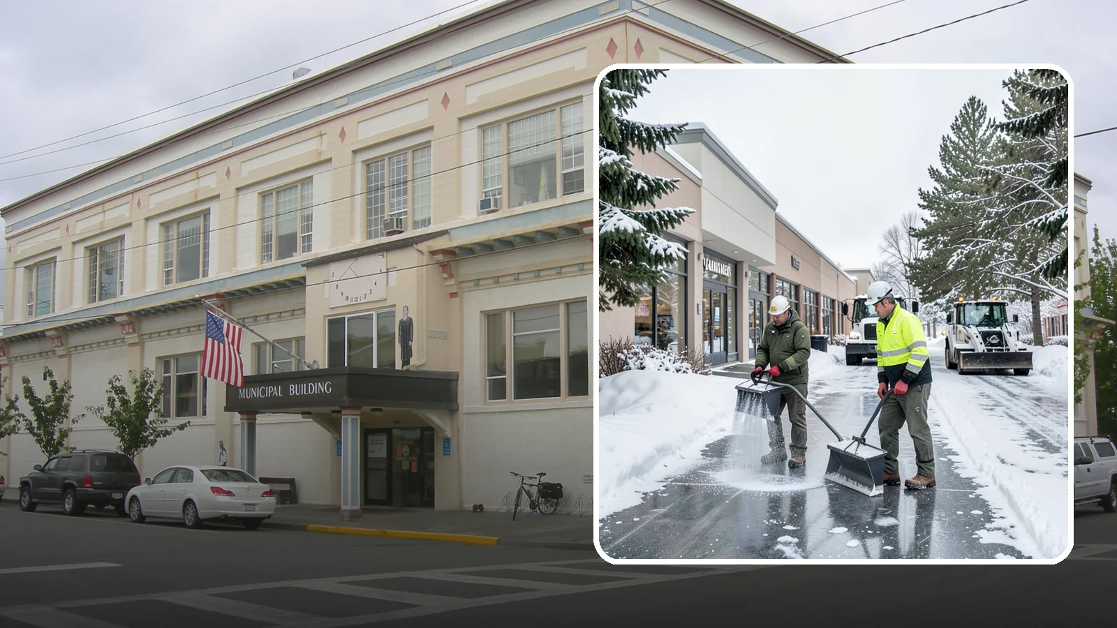 Shopping Center Deicing in Anacortes, Skagit County, WA - Deicing for shopping centers that keeps multi-tenant walkways, storefront aprons, and common areas safe across an entire retail...