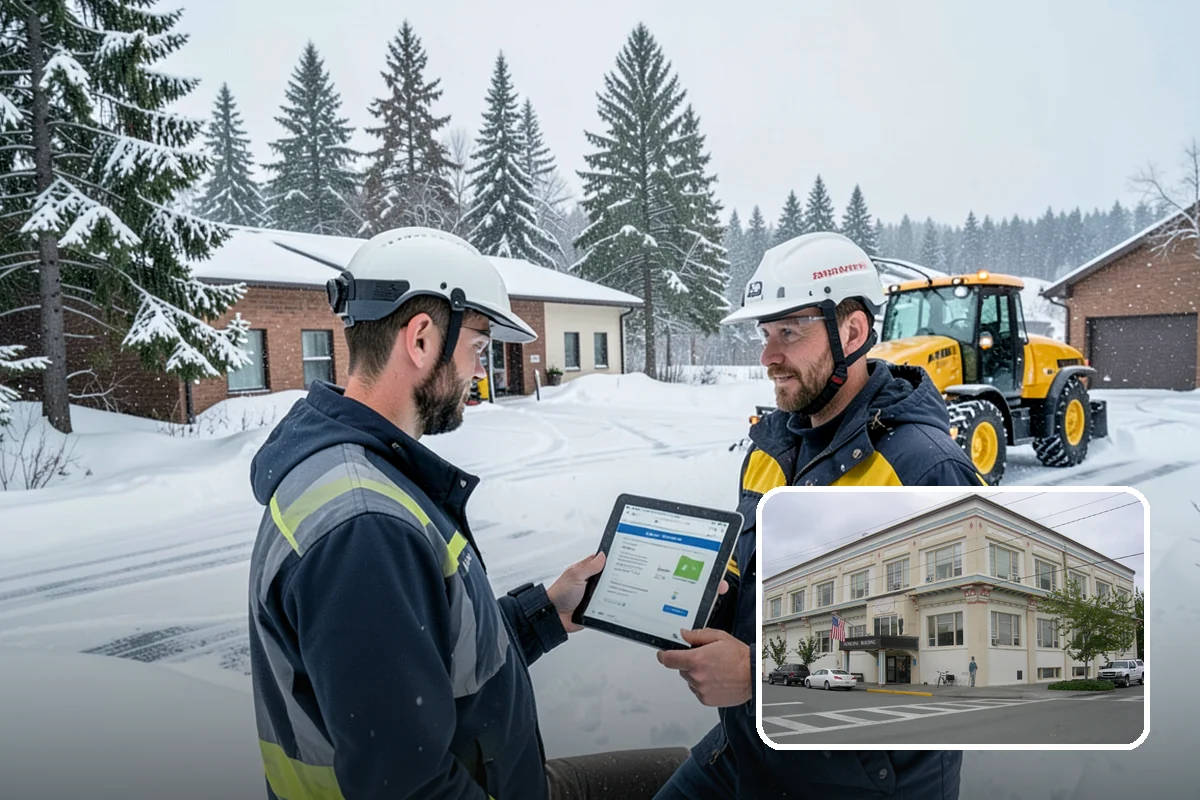 Shopping Center Deicing in Anacortes, Skagit County, WA - Keeps every tenant's storefront safe and shoppable