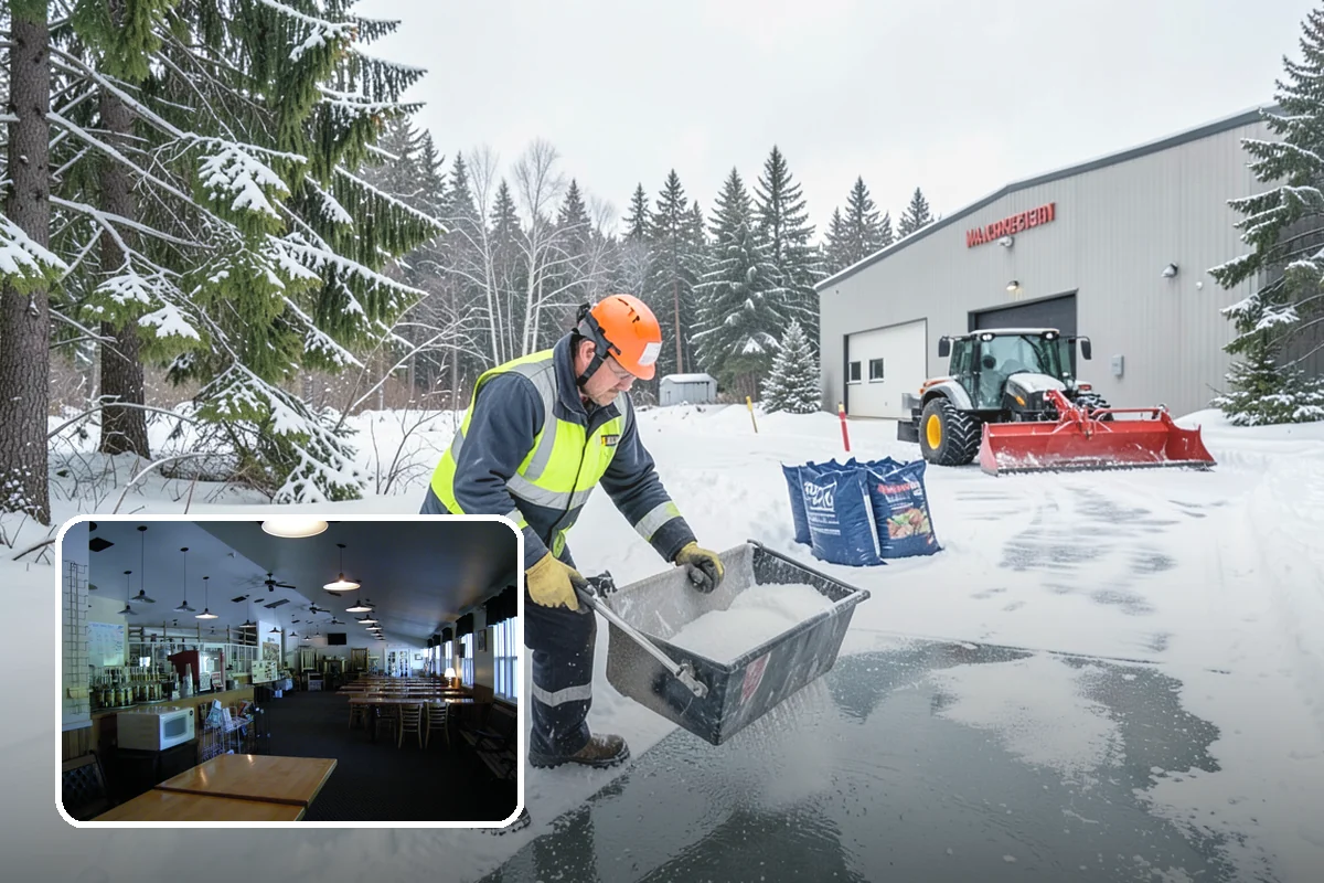 Shopping Center Deicing in Black Diamond, King County, WA - Keeps every tenant's storefront safe and shoppable