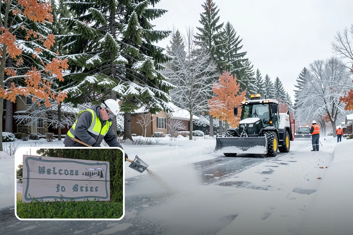 Shopping Center Deicing in Brier, Snohomish County, WA - Keeps every tenant's storefront safe and shoppable