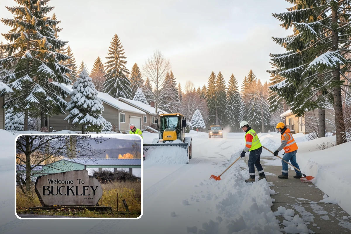 Shopping Center Deicing in Buckley, Pierce County, WA - Keeps every tenant's storefront safe and shoppable