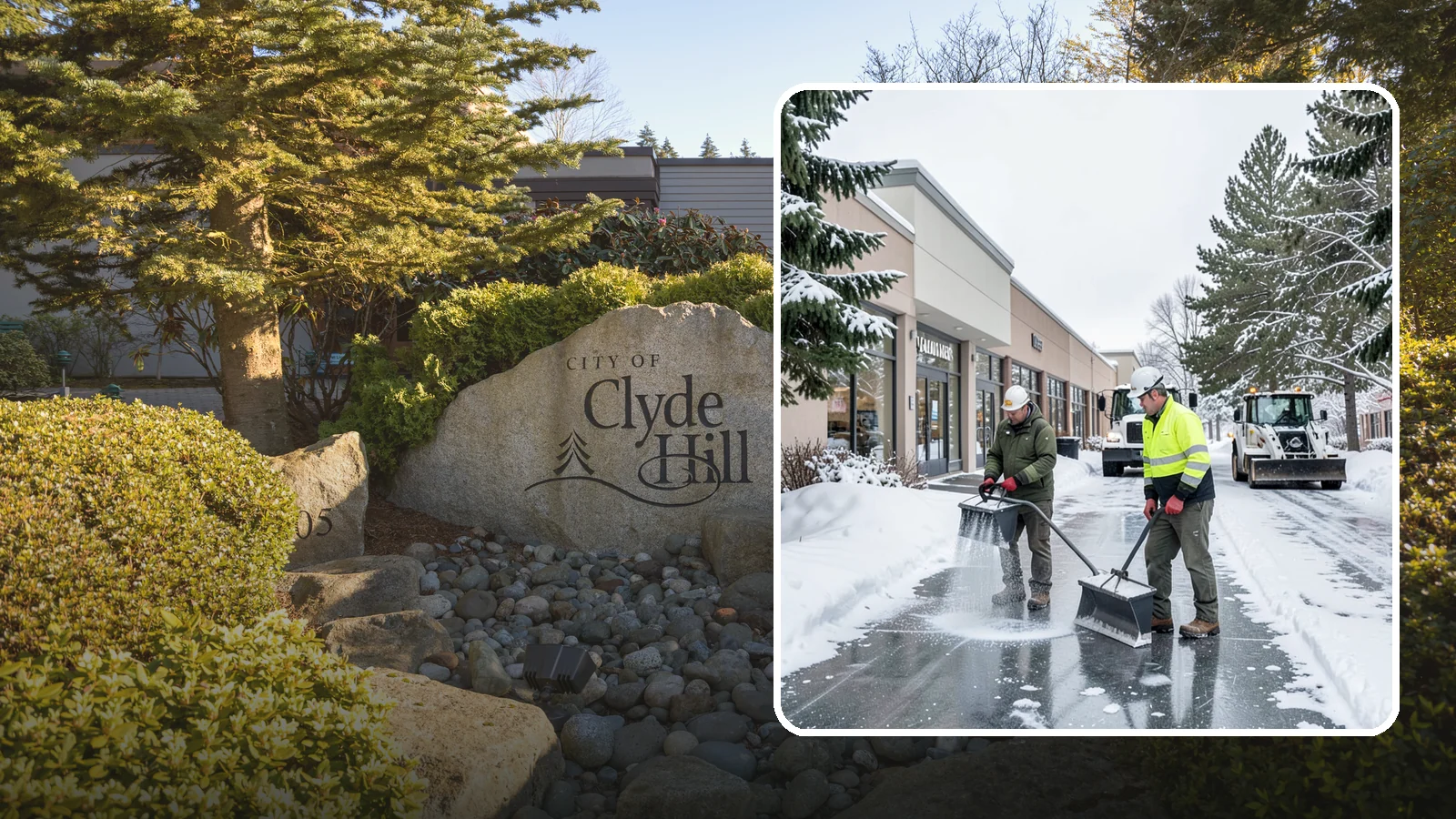 Shopping Center Deicing in Clyde Hill, King County, WA - Deicing for shopping centers that keeps multi-tenant walkways, storefront aprons, and common areas safe across an entire retail...