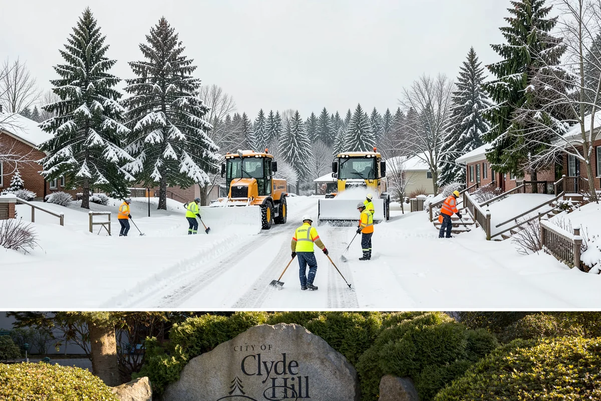 Shopping Center Deicing in Clyde Hill, King County, WA - Service runs through the winter retail season, intensifying on freezing-rain days that overlap with weekend and holiday shopping...