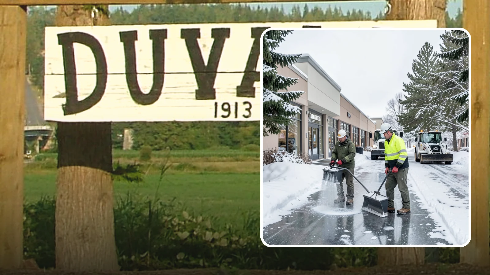 Shopping Center Deicing in Duvall, King County, WA - Deicing for shopping centers that keeps multi-tenant walkways, storefront aprons, and common areas safe across an entire retail...