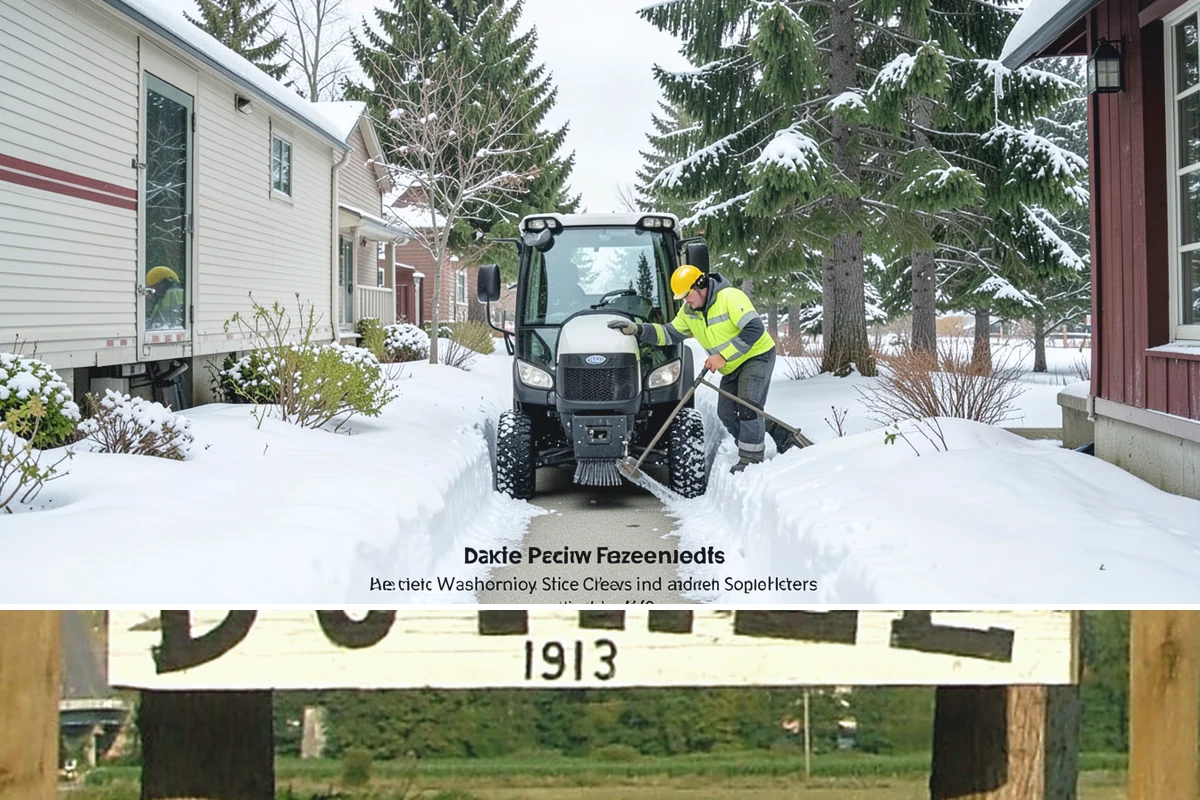 Shopping Center Deicing in Duvall, King County, WA - Service runs through the winter retail season, intensifying on freezing-rain days that overlap with weekend and holiday shopping...