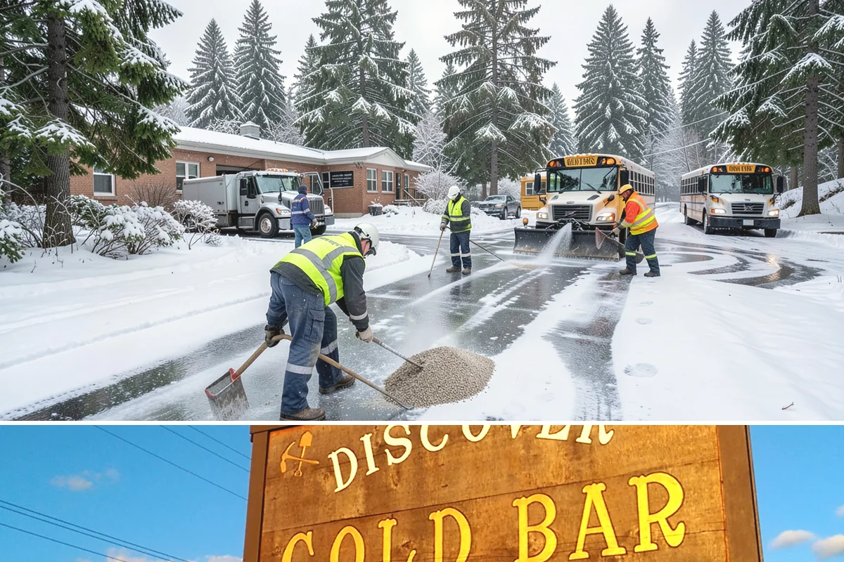 Shopping Center Deicing in Gold Bar, Snohomish County, WA - Service runs through the winter retail season, intensifying on freezing-rain days that overlap with weekend and holiday shopping...