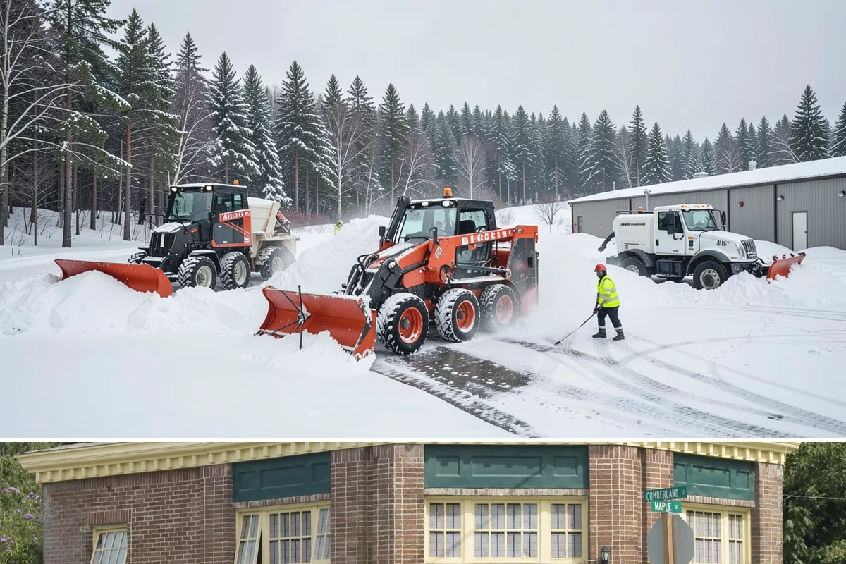 Shopping Center Deicing in Hamilton, Skagit County, WA - Service runs through the winter retail season, intensifying on freezing-rain days that overlap with weekend and holiday shopping...