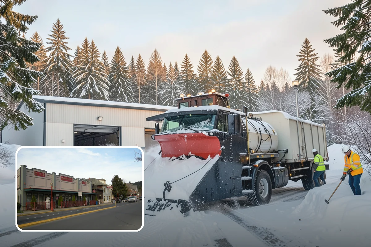 Shopping Center Deicing in Issaquah, King County, WA - Keeps every tenant's storefront safe and shoppable