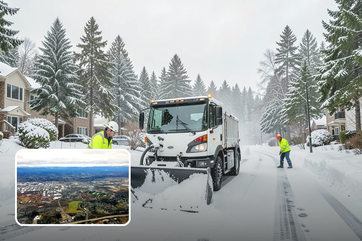 Shopping Center Deicing in Kent, King County, WA - Keeps every tenant's storefront safe and shoppable