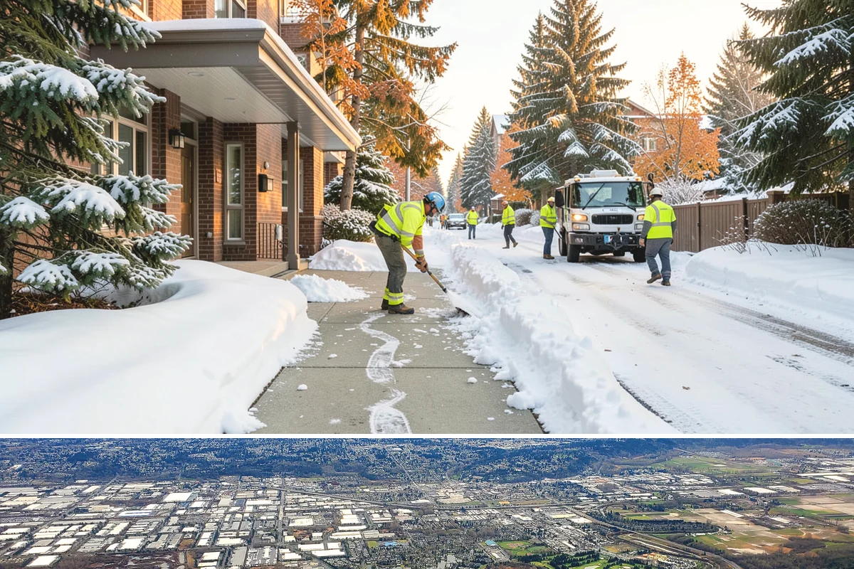 Shopping Center Deicing in Kent, King County, WA - Service runs through the winter retail season, intensifying on freezing-rain days that overlap with weekend and holiday shopping...