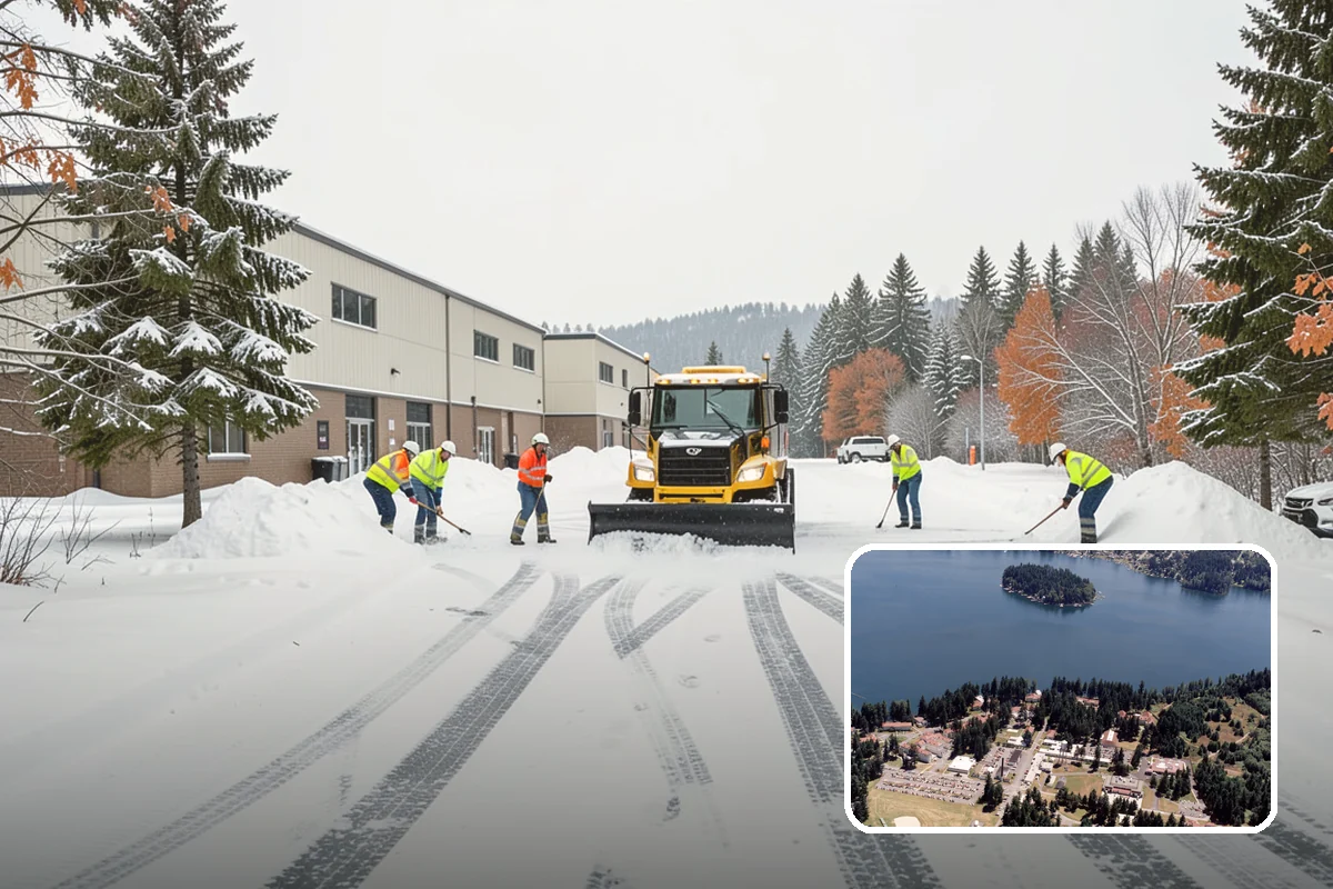 Shopping Center Deicing in Lakewood, Pierce County, WA - Keeps every tenant's storefront safe and shoppable