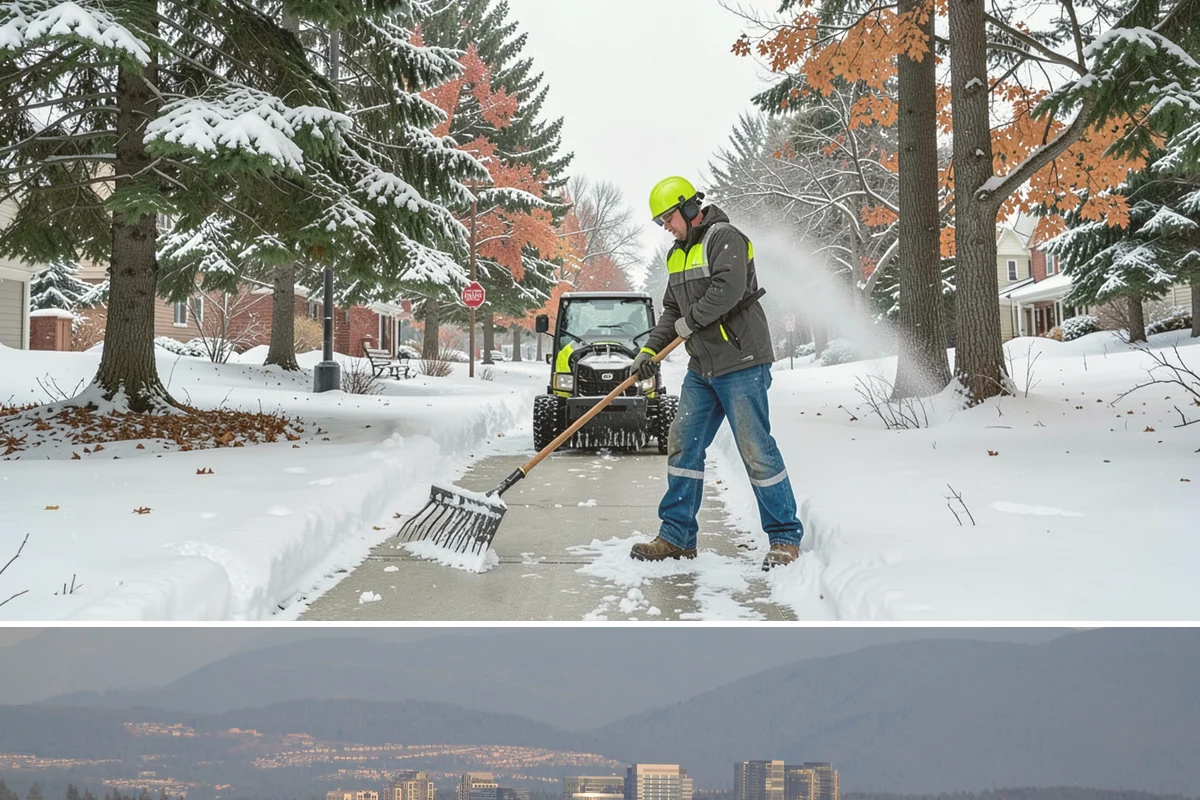 Shopping Center Deicing in Medina, King County, WA - Service runs through the winter retail season, intensifying on freezing-rain days that overlap with weekend and holiday shopping...