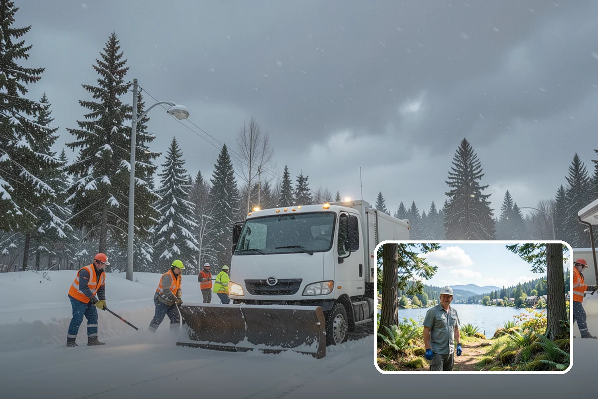 Shopping Center Deicing in Milton, King County, WA - Keeps every tenant's storefront safe and shoppable