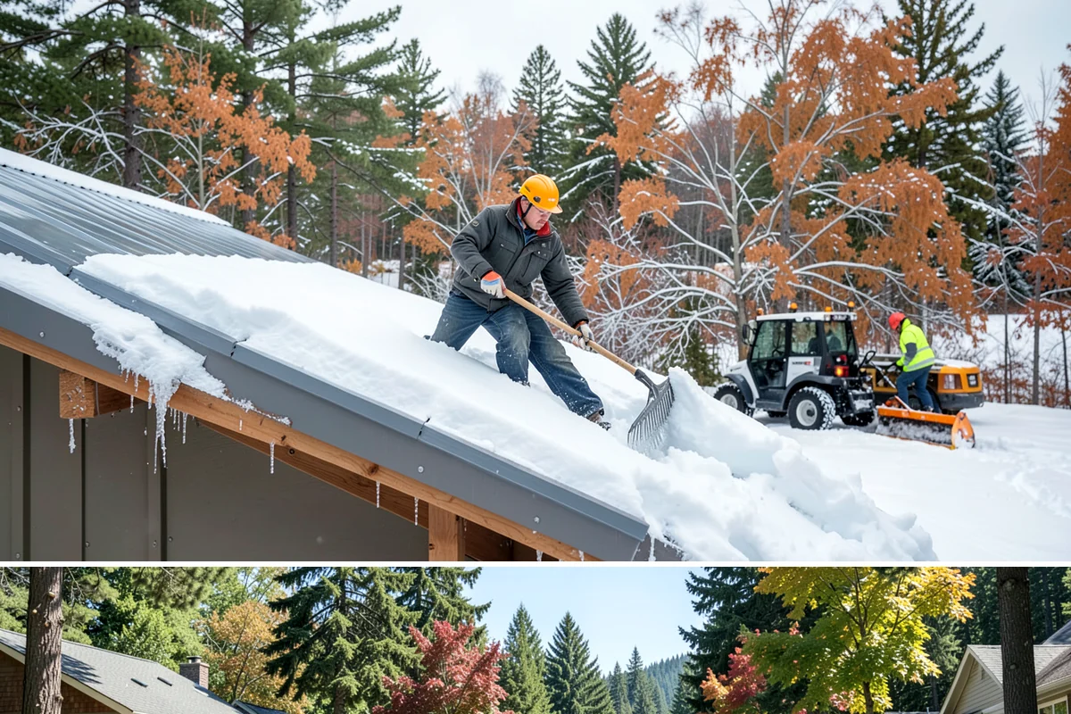 Shopping Center Deicing in Orting, Pierce County, WA - Service runs through the winter retail season, intensifying on freezing-rain days that overlap with weekend and holiday shopping...