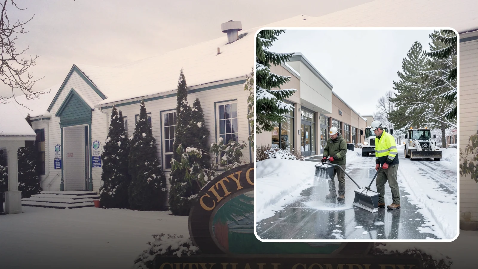 Shopping Center Deicing in Pacific, King County, WA - Deicing for shopping centers that keeps multi-tenant walkways, storefront aprons, and common areas safe across an entire retail...