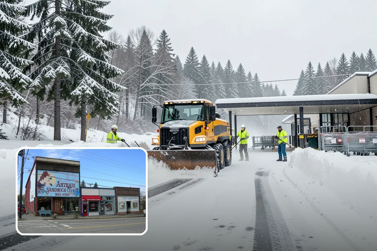 Shopping Center Deicing in Ruston, Pierce County, WA - Keeps every tenant's storefront safe and shoppable