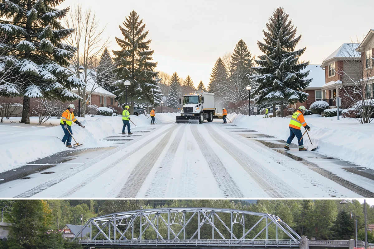 Shopping Center Deicing in Skykomish, King County, WA - Service runs through the winter retail season, intensifying on freezing-rain days that overlap with weekend and holiday shopping...