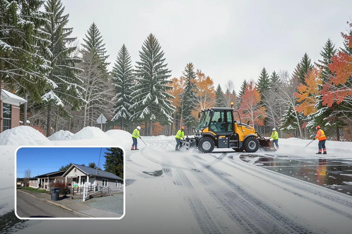 Shopping Center Deicing in South Prairie, Pierce County, WA - Keeps every tenant's storefront safe and shoppable
