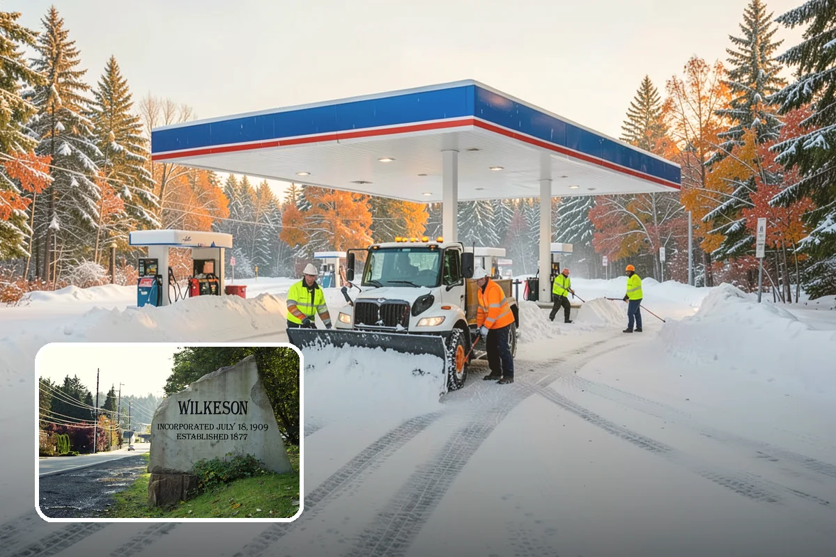 Shopping Center Deicing in Wilkeson, Pierce County, WA - Keeps every tenant's storefront safe and shoppable