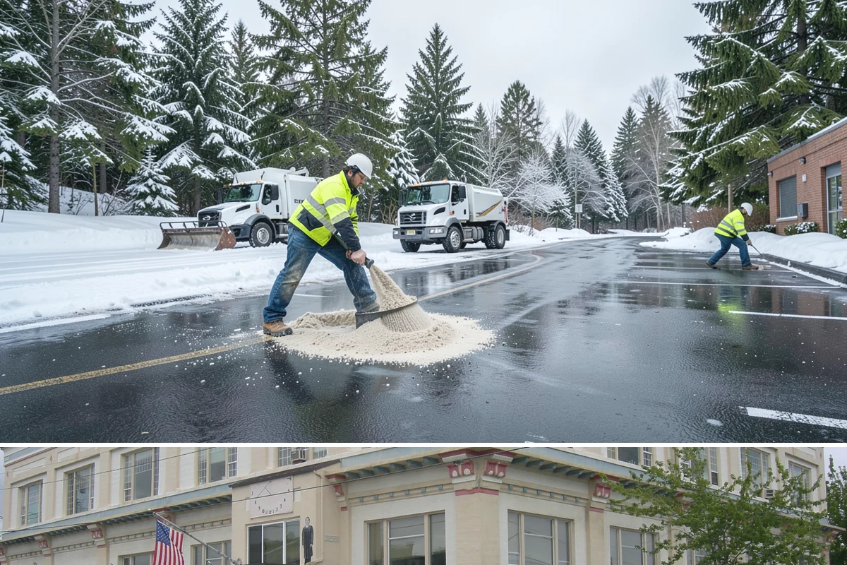 Shopping Center Parking Lot Snow Removal in Anacortes, Skagit County, WA - Shopping center lots in Western Washington face the highest snow disruption from late November through February, covering the...