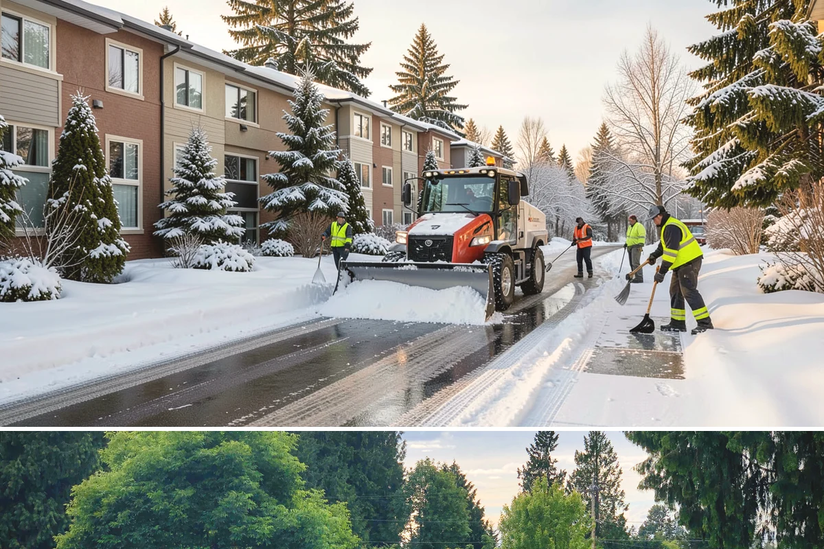 Shopping Center Parking Lot Snow Removal in Bonney Lake, Pierce County, WA - Shopping center lots in Western Washington face the highest snow disruption from late November through February, covering the...