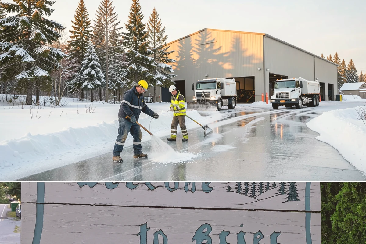 Shopping Center Parking Lot Snow Removal in Brier, Snohomish County, WA - Shopping center lots in Western Washington face the highest snow disruption from late November through February, covering the...