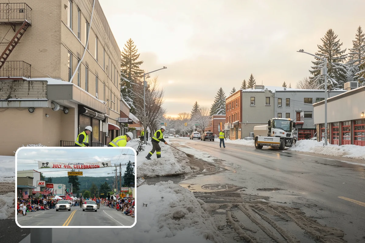 Shopping Center Parking Lot Snow Removal in Carnation, King County, WA - Every tenant's storefront stays reachable across the shared lot