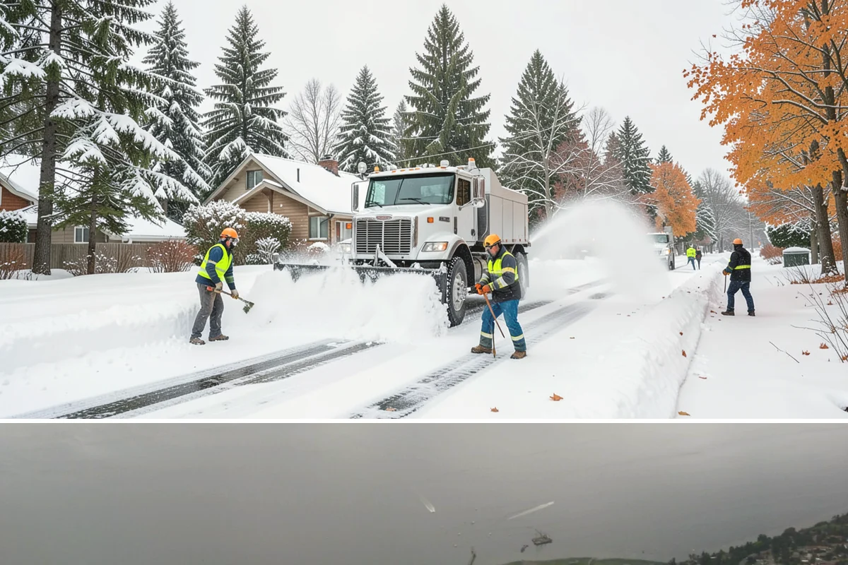 Shopping Center Parking Lot Snow Removal in Des Moines, King County, WA - Shopping center lots in Western Washington face the highest snow disruption from late November through February, covering the...