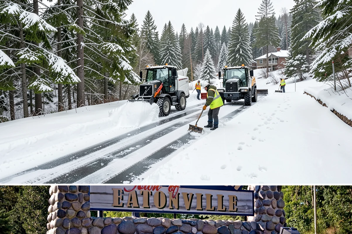 Shopping Center Parking Lot Snow Removal in Eatonville, Pierce County, WA - Shopping center lots in Western Washington face the highest snow disruption from late November through February, covering the...
