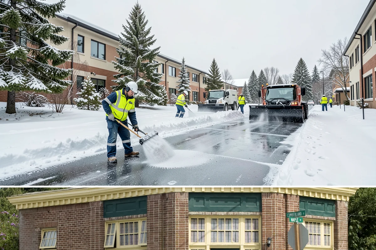 Shopping Center Parking Lot Snow Removal in Hamilton, Skagit County, WA - Shopping center lots in Western Washington face the highest snow disruption from late November through February, covering the...