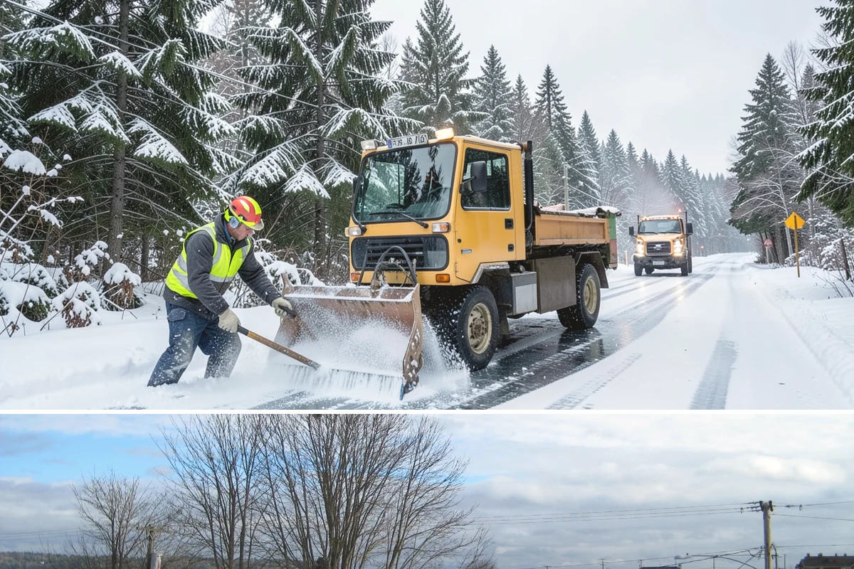 Shopping Center Parking Lot Snow Removal in Langley, Island County, WA - Shopping center lots in Western Washington face the highest snow disruption from late November through February, covering the...