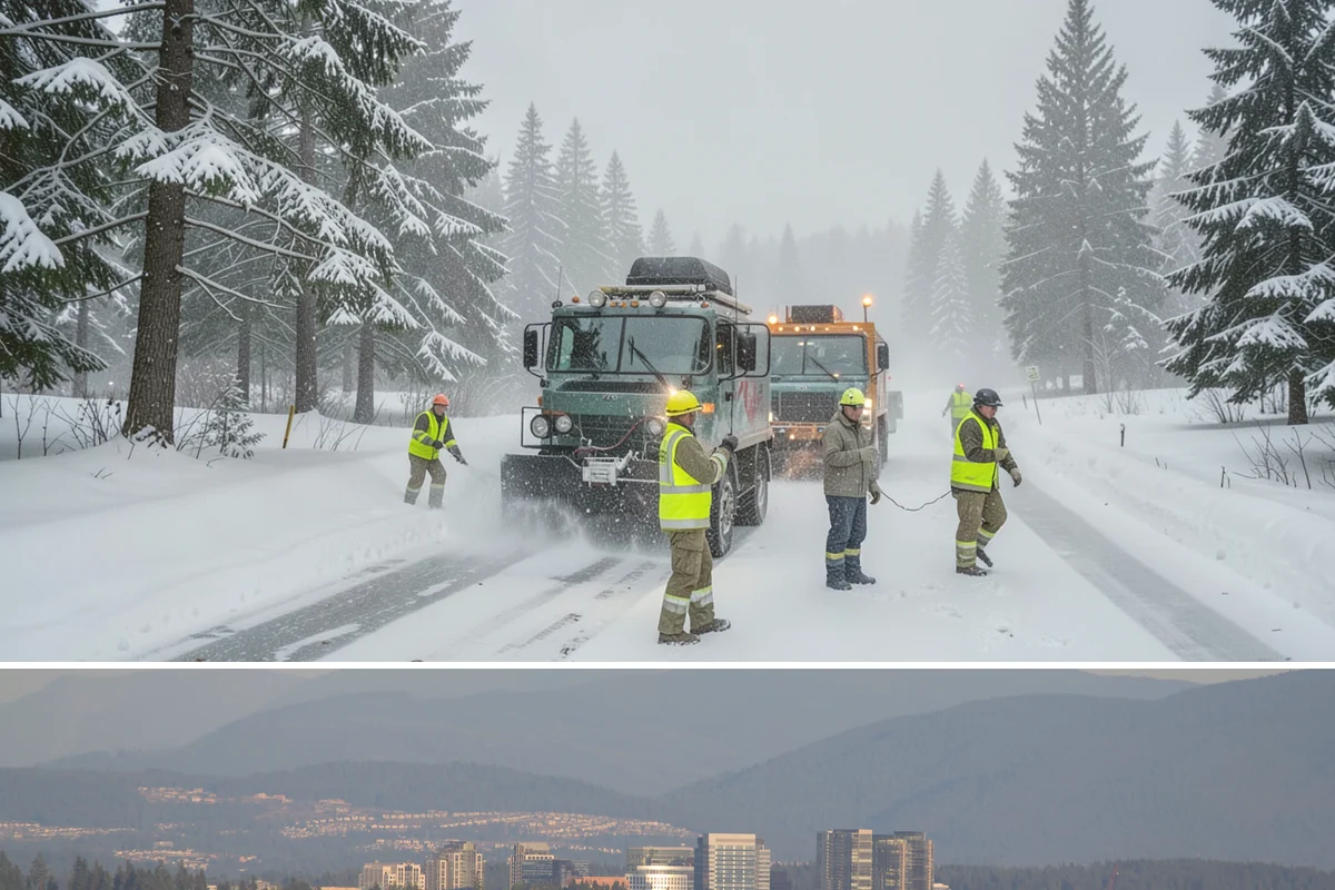 Shopping Center Parking Lot Snow Removal in Medina, King County, WA - Shopping center lots in Western Washington face the highest snow disruption from late November through February, covering the...