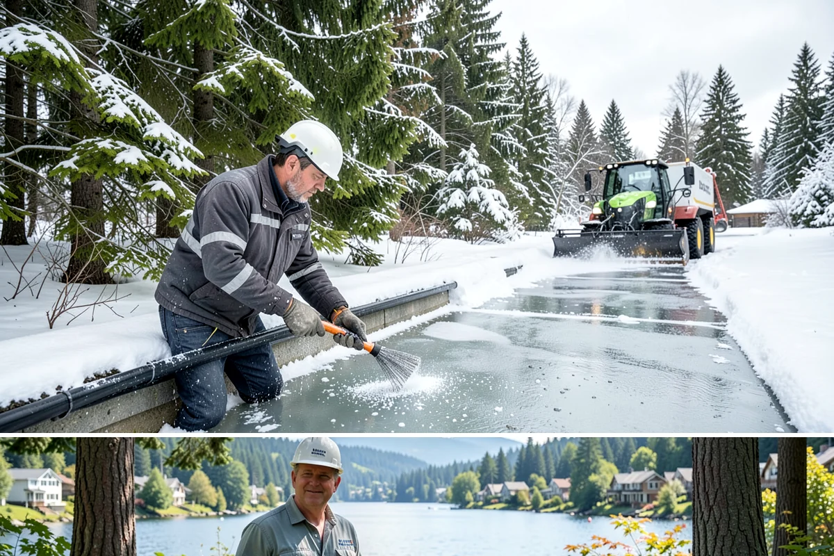 Shopping Center Parking Lot Snow Removal in Milton, King County, WA - Shopping center lots in Western Washington face the highest snow disruption from late November through February, covering the...