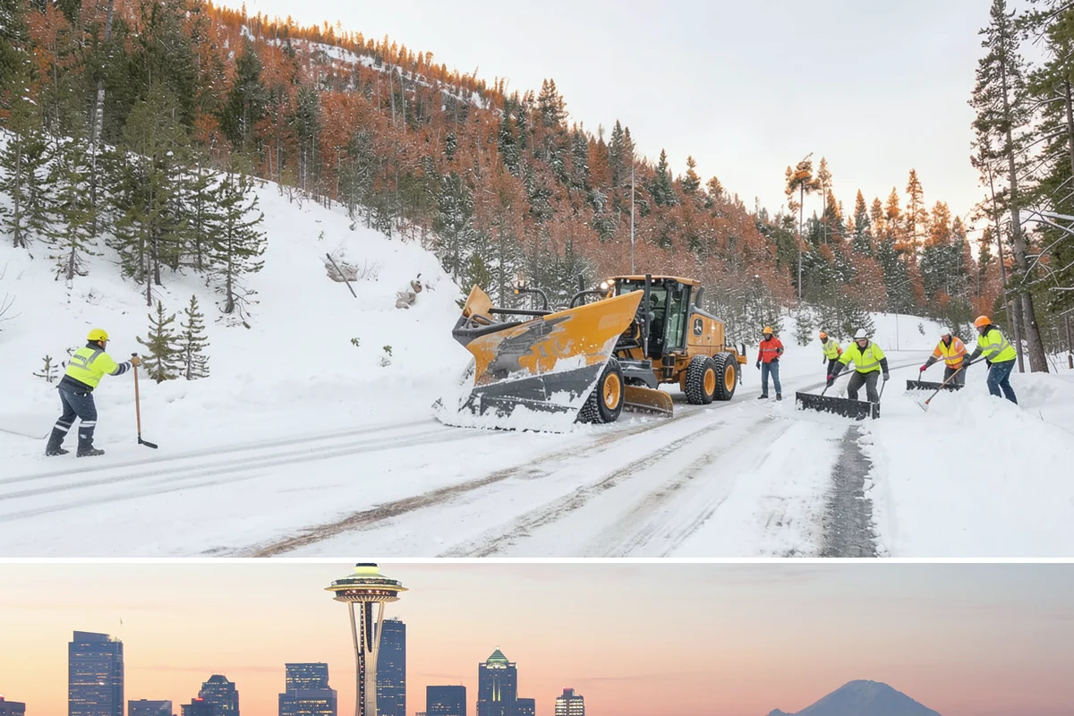 Shopping Center Parking Lot Snow Removal in Seattle, King County, WA - Shopping center lots in Western Washington face the highest snow disruption from late November through February, covering the...