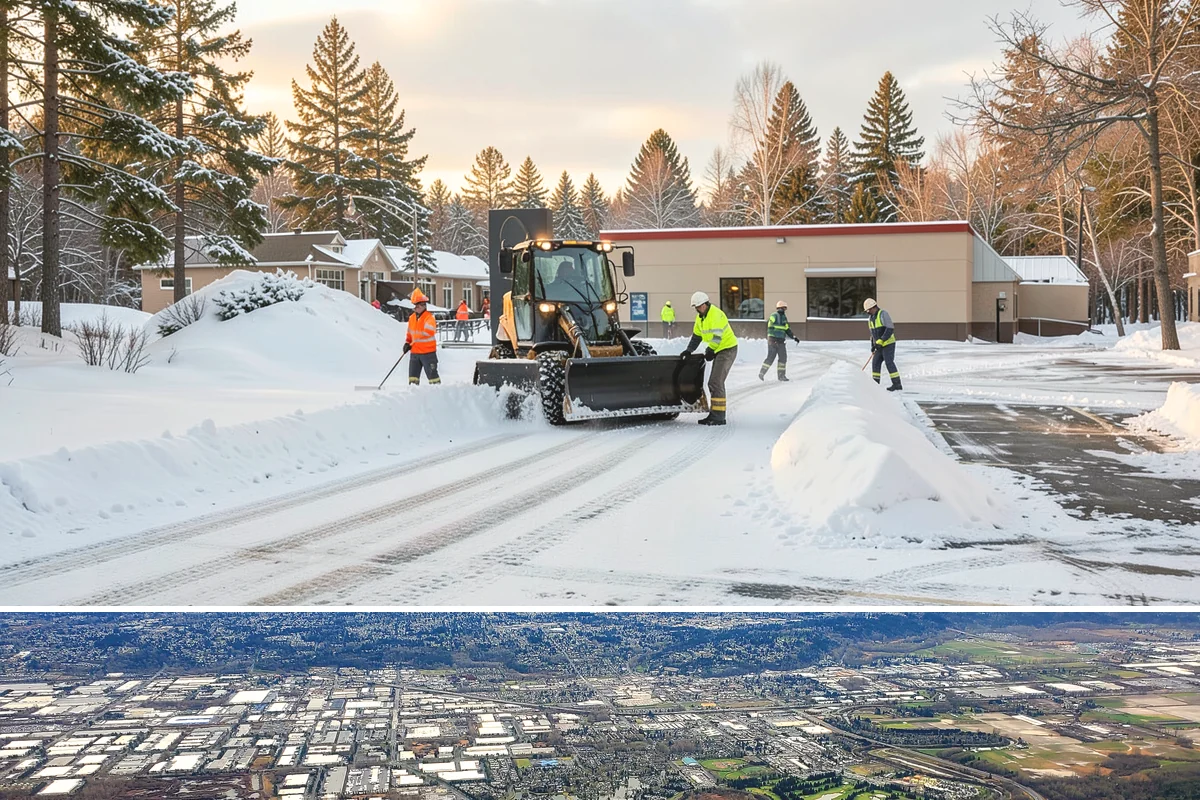 Shopping Center Sidewalk Clearing in Kent, King County, WA - Shopping center demand peaks from late November through February, when holiday foot traffic and daytime thaw-refreeze rebuild...