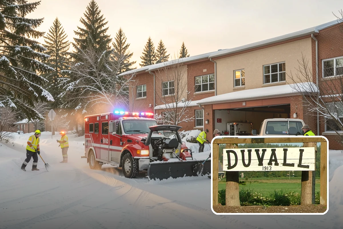 Shopping Center Snow Hauling in Duvall, King County, WA - Reclaims parking stalls lost to pushed snow piles