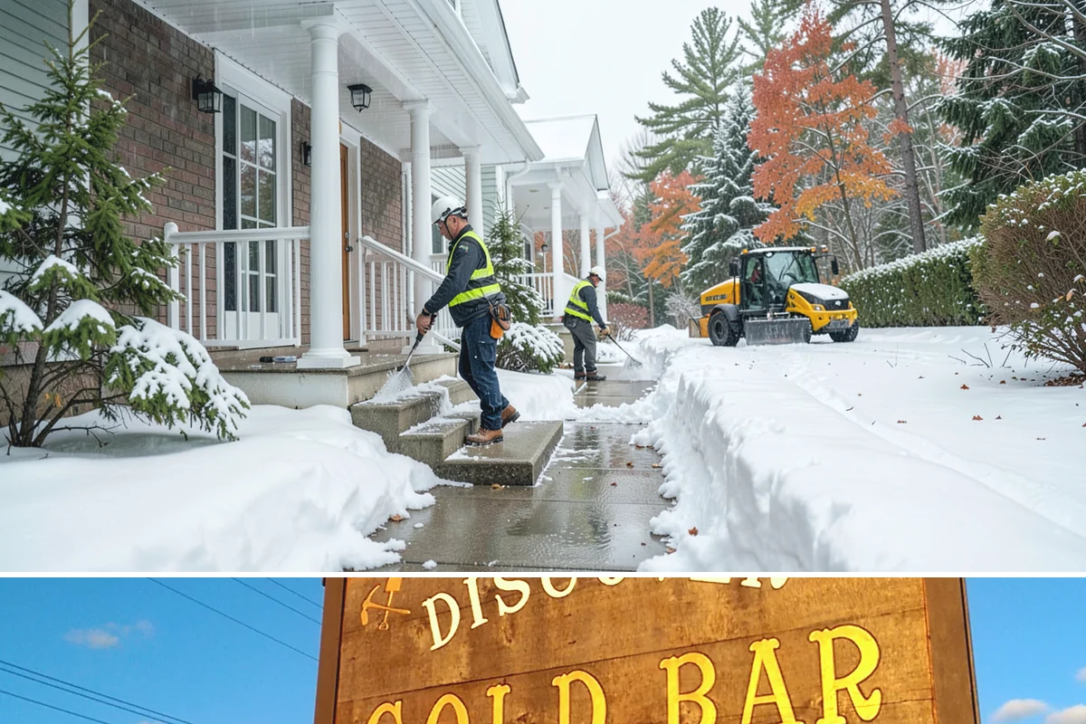 Shopping Center Snow Hauling in Gold Bar, Snohomish County, WA - Hauling becomes necessary after successive snow events or when thaw-refreeze cycles turn piles into ice mounds that won't melt on...