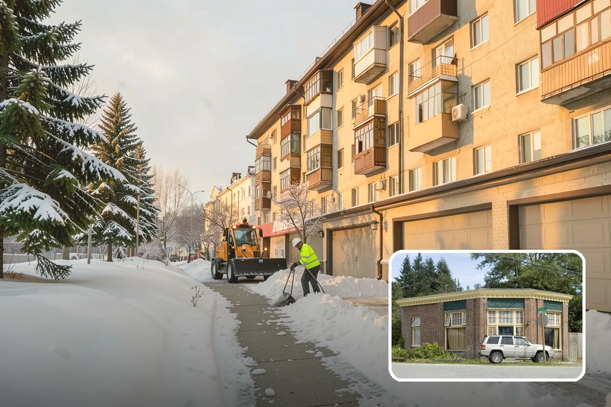 Shopping Center Snow Hauling in Hamilton, Skagit County, WA - Reclaims parking stalls lost to pushed snow piles