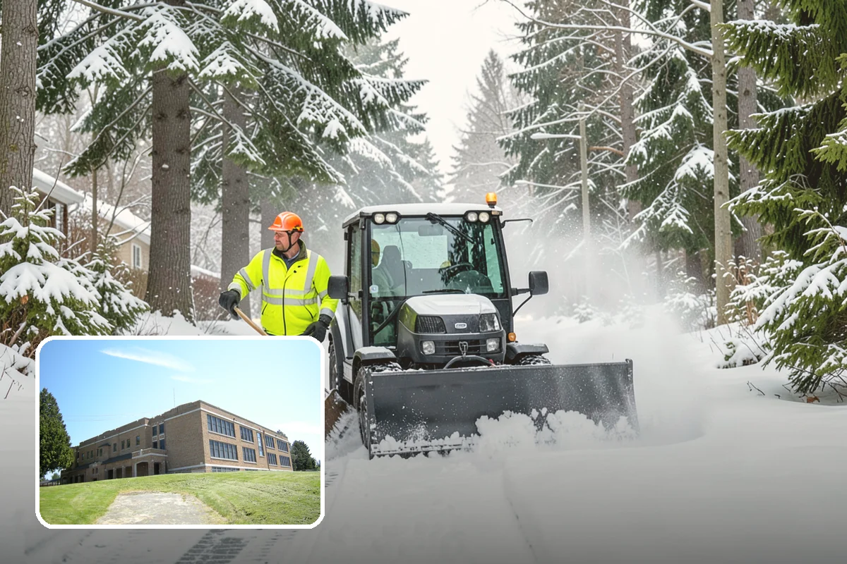 Shopping Center Snow Hauling in Maple Valley, King County, WA - Reclaims parking stalls lost to pushed snow piles