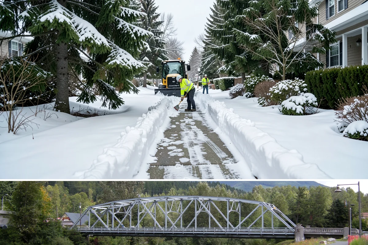 Shopping Center Snow Hauling in Skykomish, King County, WA - Hauling becomes necessary after successive snow events or when thaw-refreeze cycles turn piles into ice mounds that won't melt on...