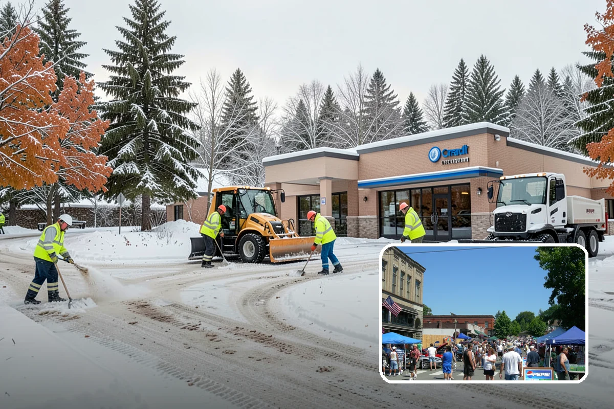 Shopping Center Snow Hauling in Snohomish, Snohomish County, WA - Reclaims parking stalls lost to pushed snow piles