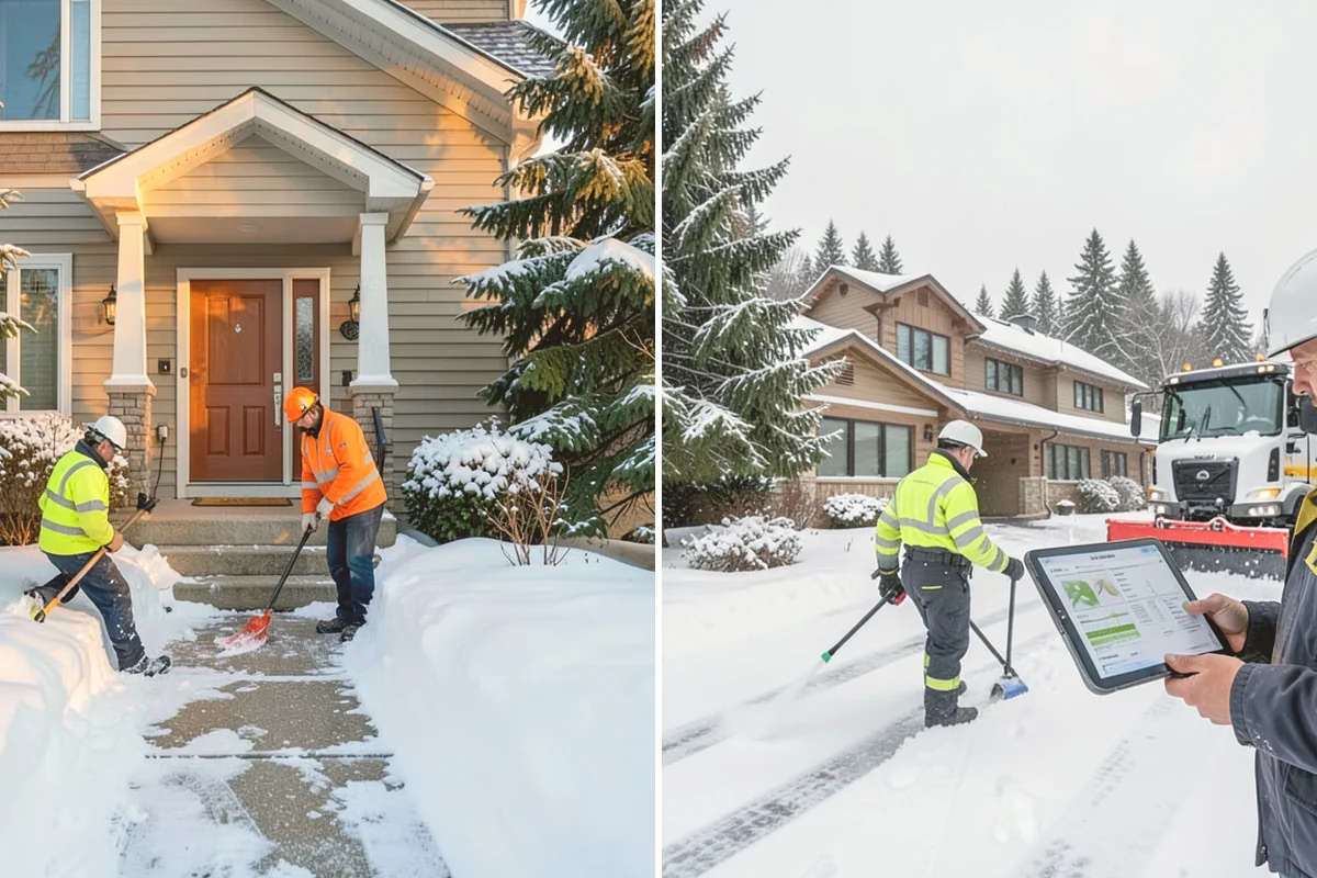Shopping Center Snow Hauling in Snohomish, Snohomish County, WA - We assess pile locations and the parking they're blocking