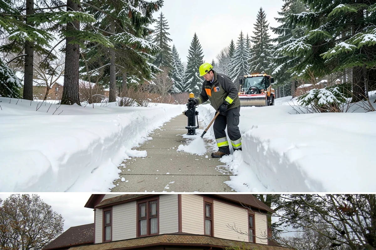 Shopping Center Snow Hauling in Sumner, Pierce County, WA - Hauling becomes necessary after successive snow events or when thaw-refreeze cycles turn piles into ice mounds that won't melt on...