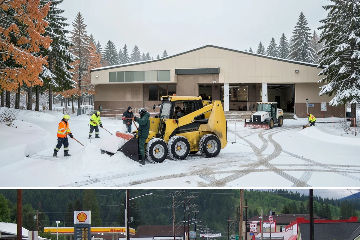 Shopping Center Snow Plowing in Granite Falls, Snohomish County, WA - Line up service before the holiday season so a storm never keeps shoppers from your tenants.