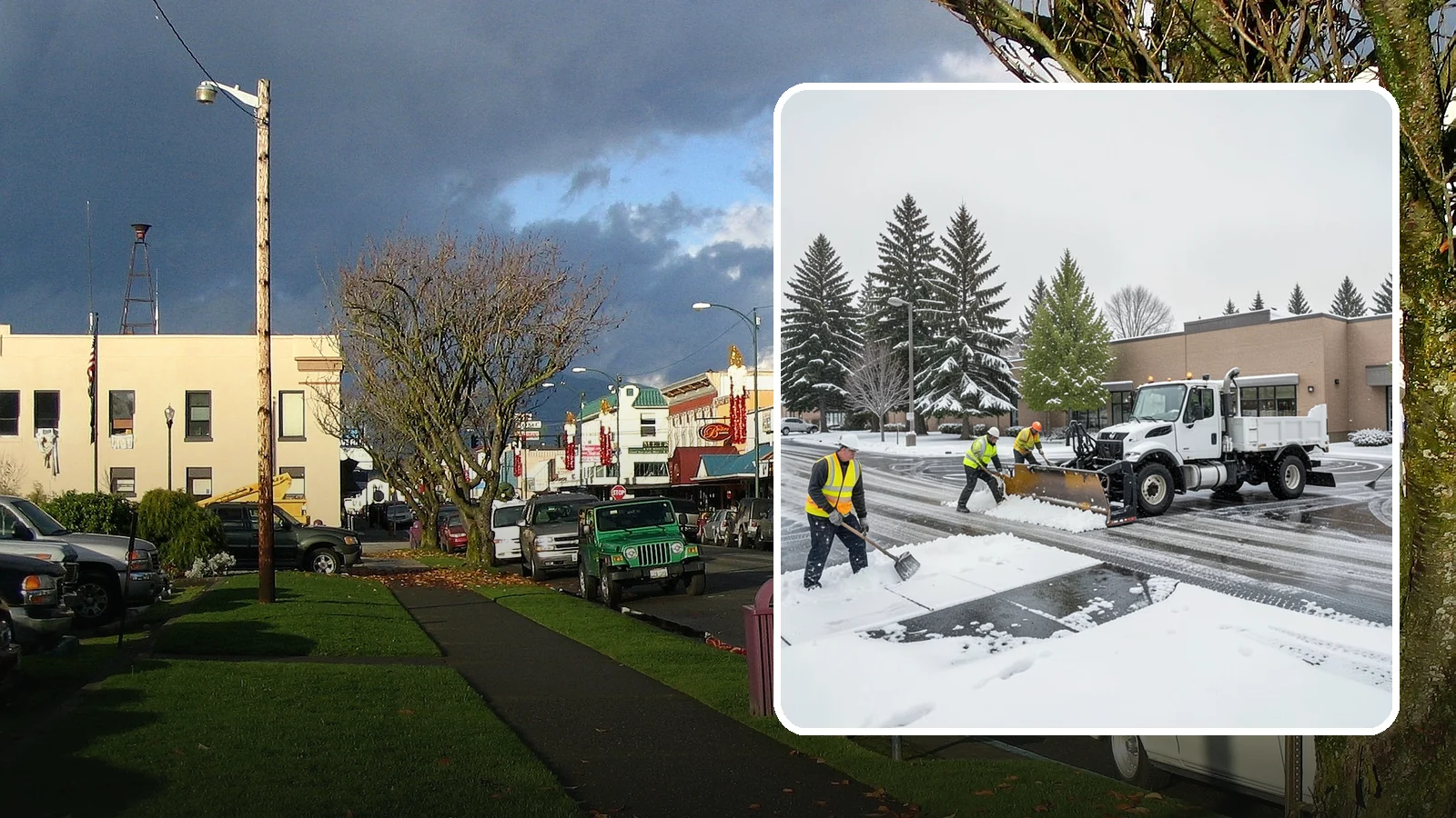 Shopping Center Snow Removal in Arlington, Snohomish County, WA - Keep every storefront, drive lane, and shared walkway open across your shopping center during Western Washington winter weather.
